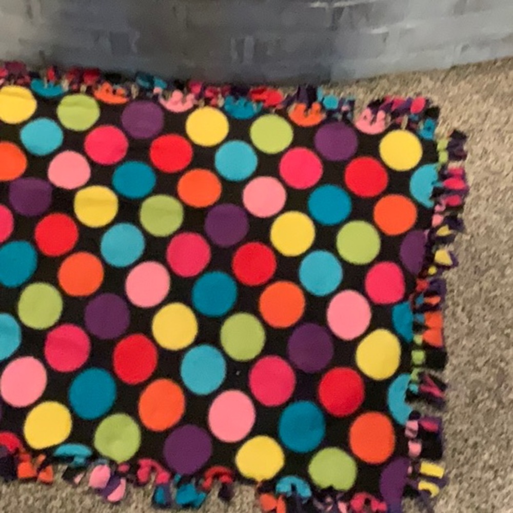 NWOT Fleece Tie Pet Blanket